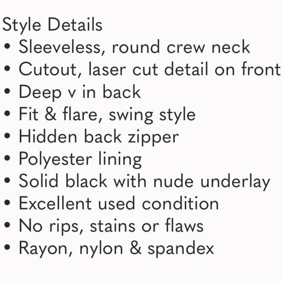 Cache black dress  - Picture 6 of 15